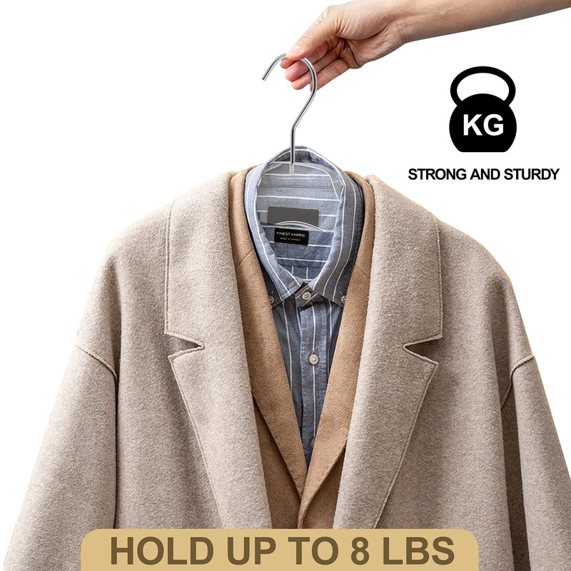 Quality Lucite Acrylic Clear Skirt Pants Trousers Bottom Hangers -