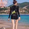 Women's Adult Long and Short Sleeve Rash Guard Set (M-XL) Long Sleeve/XL