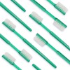 Wellsamed Wellsabrush Pack of 100 Disposable Toothbrushes Impregnated with Toothpaste