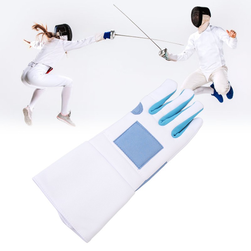 Fencing Glove Right Hand Anti Slip Knitted Fabric Comfortable Fit