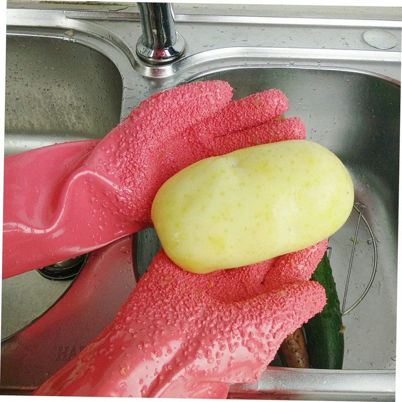 OSALADI Potato Gloves for Potato Peeling 1 Pair Gloves Food
