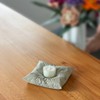 shizuro Concrete Tea Light Holder in Cushion Look - 12