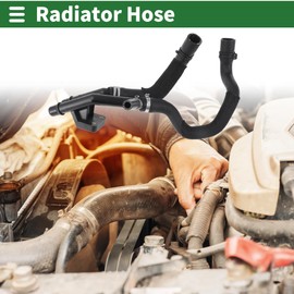 Motoforti Radiator Coolant Hose Heater Pipe No.LR022730 for Land Rover Range Rover 2010-2019 Black Rubber 1 Pc