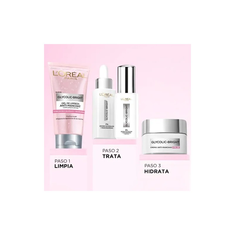 Sérum Anti-ojeras Glycolic Bright L'oréal Paris