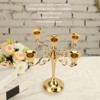 5 Arm Candlestick Holder Iron Retro Decorative Candle Holder Centerpiece
