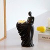 Figures Candle Holder Handmade Literary Female Form Stable Base Realistic