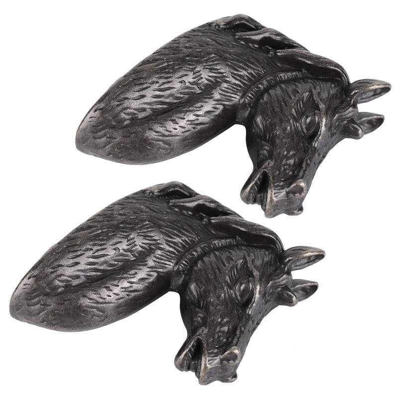 2 Sets Modern Stylish Cabinet Handles Zinc Alloy Waterproof Horse