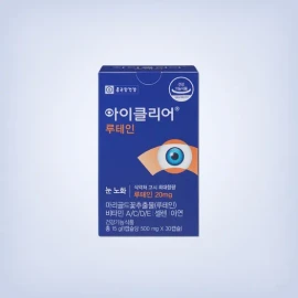 Chong Kun Dang iClear Eye Love Cha Inpyo Lutein Capsule 1 Box IClear / 종근당 아이클리어 눈사랑 차인표 루테인 캡슐 1박스 아이크리어
