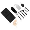 18pcs Succulent Plant Tools Set with Tea Spoon Curved Tweezer