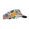 Adjustable Tropical Pineapple Print Sun Visor for Sports and Beach