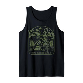 Last Trail Before The Veil Camp Bachelorette Party Matching Tank Top