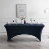 Newthinking 6FT Stretch Tablecloth for Craft, Spandex Stretch Table Cloth,