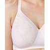 Wonderbra Womens Plus Wireless Full Coverage Bra, Rose Shell, 38