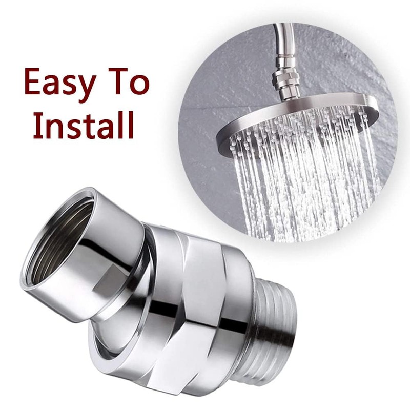 Shower Head Swivel Ball Joint Adapter Shower Connector Ball Joint