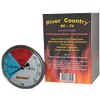 River Country 4" dial Adjustable BBQ, Grill, Smoker Thermometer Temperature