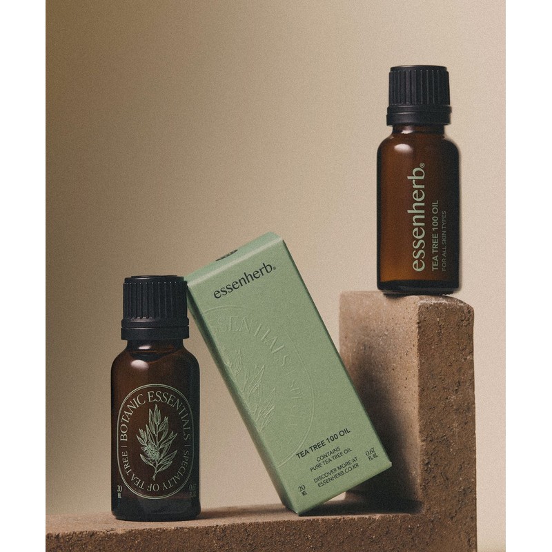 Essenhut Essence Herb Tea Tree 100 Oil 20ml (Large Size)