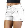 Flamingals Women's Cargo Shorts Mid Waist Trendy Summer Hiking Shorts