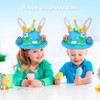 Easter Bonnet Hat Set (Blue)
