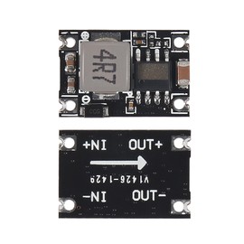 6PCS 5V Regulator Mini Reducer DC 5-30V 12V 24V Buck to 5V Buck Converter Board 1.8A Output Mini360 Small Size Aircraft Model MP1584EN DC-DC Buck Converter Adjustable Power Module