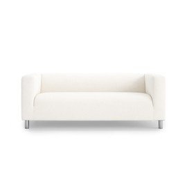 FMCTL Klippan Loveseat Cover Replacement IKEA Klippan Cover, Klippan Sofa Cover Only!(Daily of White)