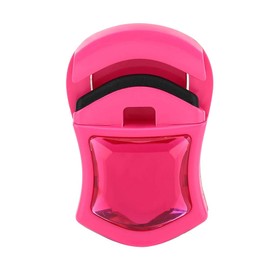 Rizador de Pestañas, 3 Colores Sin Dolor Diseño Herramientas de Maquillaje, Herramienta para Rizar las Pestañas con Mango de Plástico Profesional Lash Curler(Rosa roja)