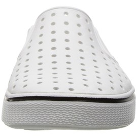 Native Shoes, Miles, Kids Shoe, Utili Green/Shell White, 6 M US Big Kid