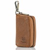 Matador K-65 Genuine Leather Keyring, Beige Brown, Classic
