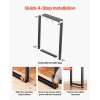 29.1\" H X 17.7\" W Heavy Duty Home Furniture Legs