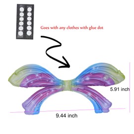 E-TING Santa Clothing Accessories Inflatable Butterfly for elf Doll Christmas Decoration