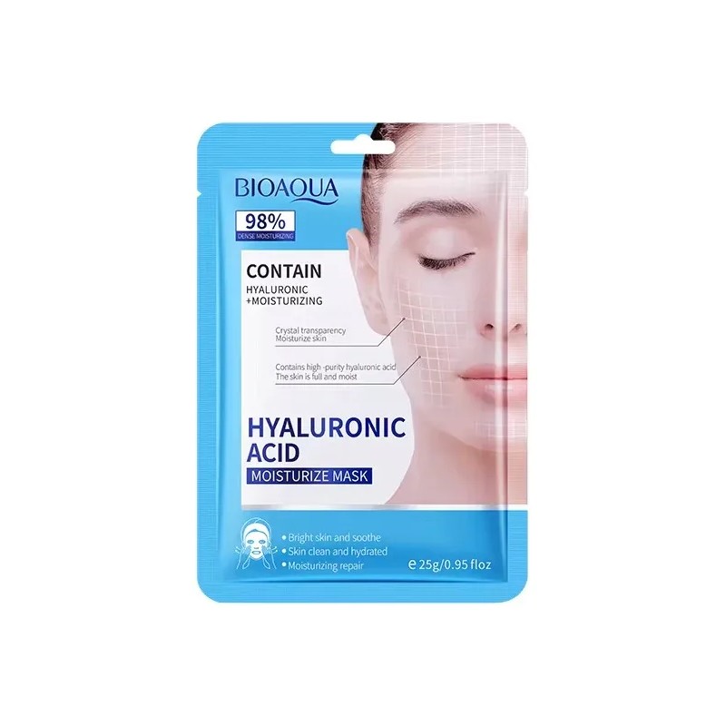 Pack De 100 Mascarillas Faciales Bioaqua De Tela Tipo De