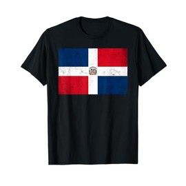 Dominican Republic Flag Graphic For Men Women Kids T-Shirt