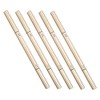 5Pcs Double Head Eyebrow Pencils with Brush Tip Sweat Brow Makeup for Women Natural Definition in Colors