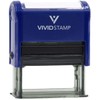 Absent Make-up Work Teacher Self Inking Rubber Stamp (Blue Ink)