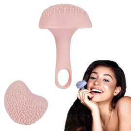 Silicone Freckle Stamp, Portable Waterproof Faux Freckles Applicator, Natural Freckles Makeup Tool for Women (Pink)