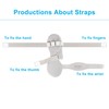 REAQER Resting Hand Splints for Straightening Fingers,Carpal Tunnel Wrist Brace