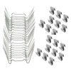 Young Wolf 100pcs Thick Stainless Steel Wire Elite Greenhouse Glazing