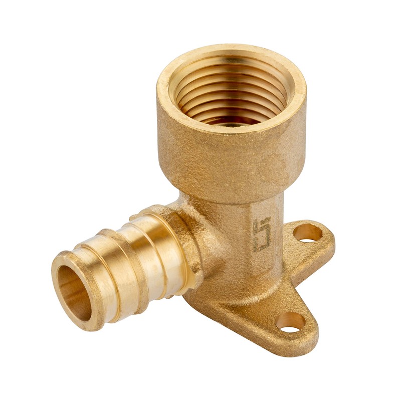 EFIELD Pex A Expansion Full Flow Brass Fitting 1/2"x 1/2"