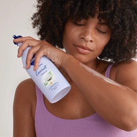 NIVEA Oil In Lotion Coconut & Monoi (400ml), Replenishing Body Lotion with a tropical Coconut Scent & Powerful Monoi Oil, Moisturising Cream, NIVEA Body Lotion
