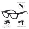 OCCI CHIARI 4.0x Oversized Reading Glasses Cat Eye Reader 0