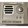 Vivitar Wireless Mini Speaker Bluetooth Vivitar Retro Portable Radio in