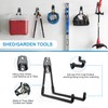 PYBTOOL Heavy Duty Universal Garage Storage Hooks Steel Wall Hooks