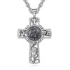 CELESTIA Cross Pendant Saint Christopher Archangel Michael Three Kings Crucifix