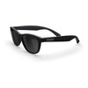 REKS Polarized Unbreakable SEAFARER Sunglasses, Black Frame, Smoke Lens