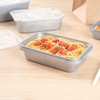 Restaurantware Futura 24.3 Ounce Meal Prep Containers With Lids 100