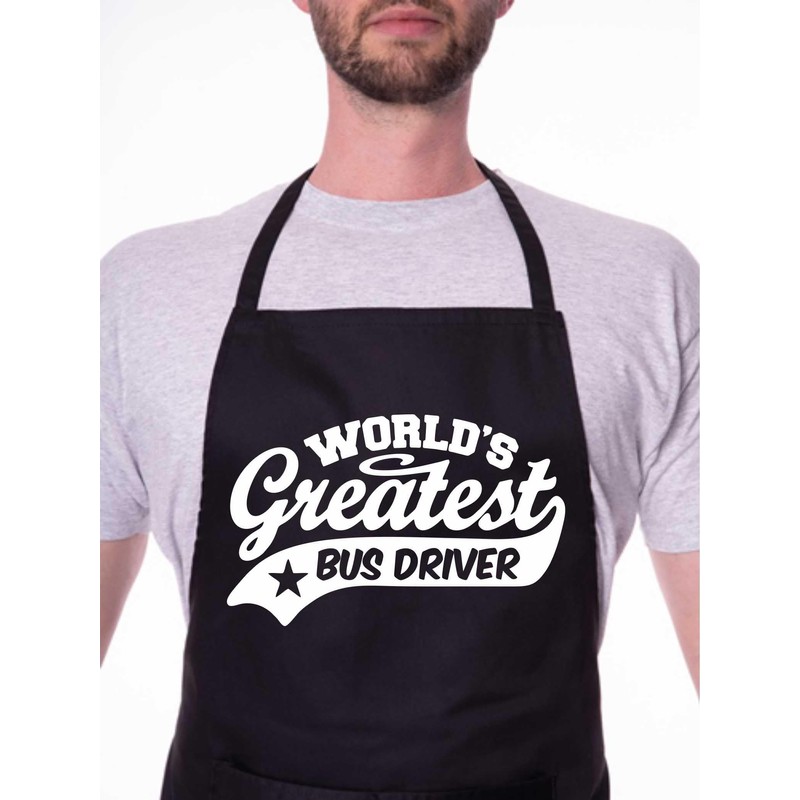 Print4U Apron Greatest Bus Driver Gift For Her Gift For