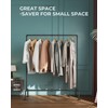 OROPY Industrial Pipe Clothing Rack Free Standing Set of 2,