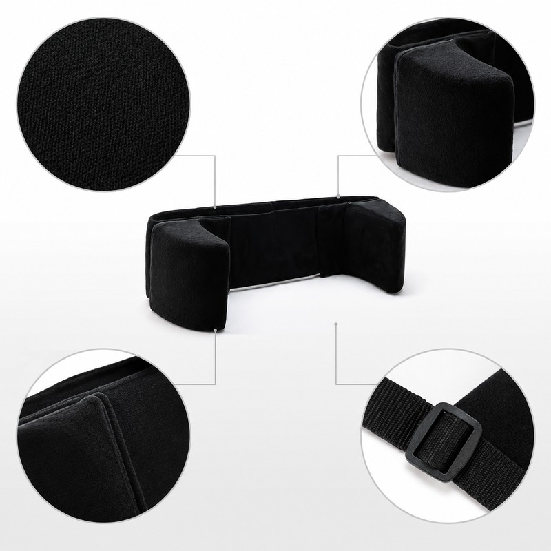 Wheelchair Side Support Pad for Seated Stability – Adjustable Foam