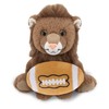 DolliBu Squat Lion Stuffed Animal with Football Plush - Soft