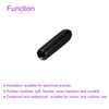 DMiotech 100 Pack 2mm ID Black Screw Thread Protectors Rubber