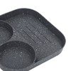 Egg Frying Pan Heat Sensitive Silicone Aluminium Pancake Frying Pan